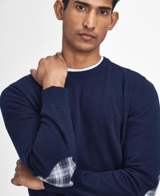  바버 스웨터 MKN1586 MKN NY91 Navy - BARBOUR