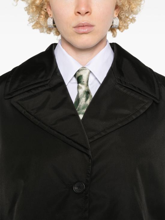 24FW 마르니 케이프 CPMA0251SWUTN923 00N99 BLACK - MARNI