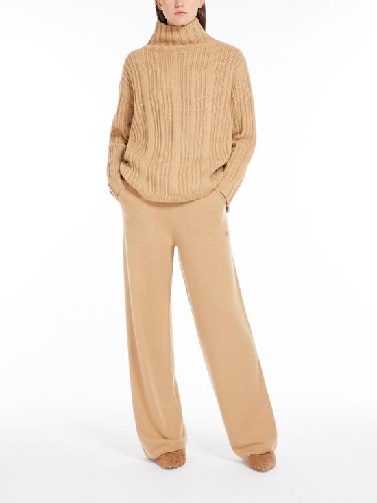  막스마라 긴팔 티셔츠 2421366012650VITALBA 003 CAMMELLO - MAX MARA