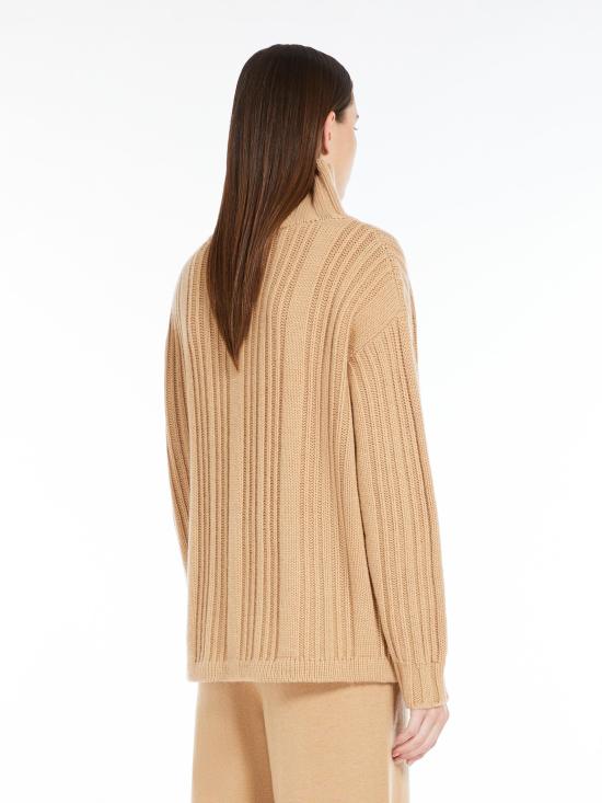  막스마라 긴팔 티셔츠 2421366012650VITALBA 003 CAMMELLO - MAX MARA