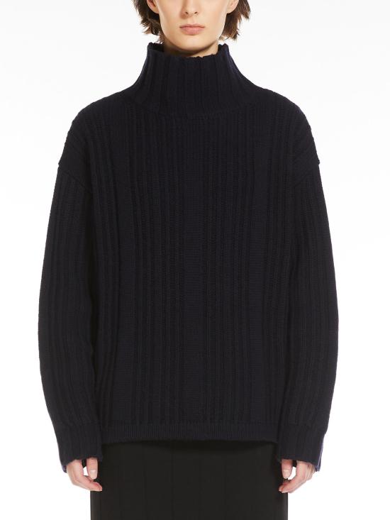  막스마라 반팔 티셔츠 2421366012650VITALBA 004 BLU MARINO - MAX MARA