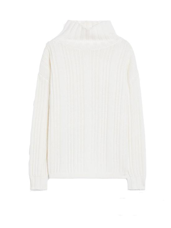  막스마라 터틀넥 2421366012650VITALBA 001 BIANCO
