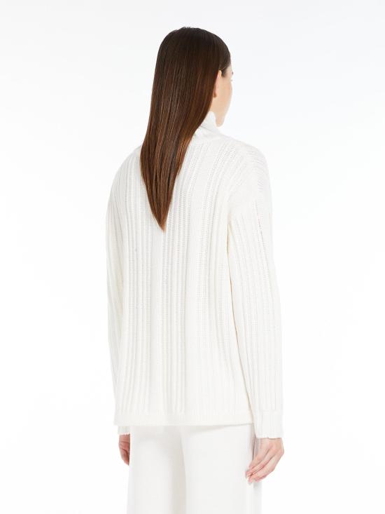  막스마라 터틀넥 2421366012650VITALBA 001 BIANCO - MAX MARA