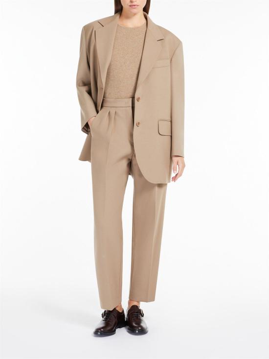 25FW 막스마라 버바노 울 트라우저 2421136062600VERBANO 032 NOCCIOLA - MAX MARA