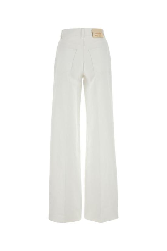  알렉산더 맥퀸 데님 팬츠 780823QMACM 9000 OPTICALWHITE - ALEXANDER MCQUEEN