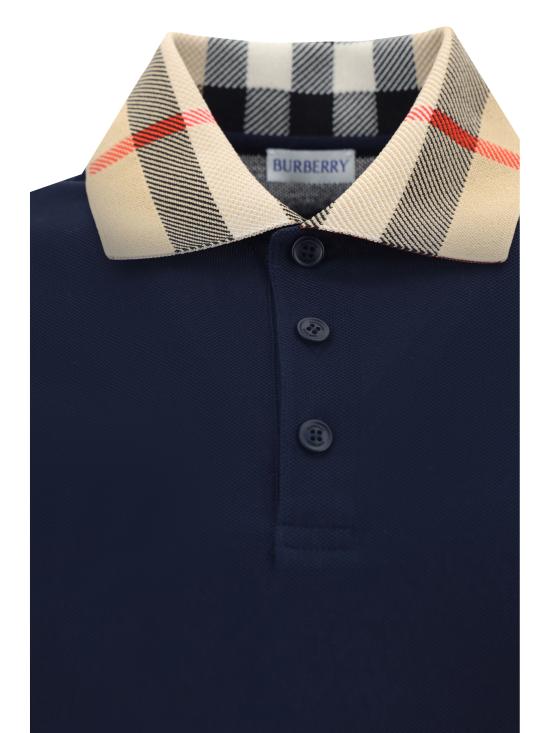 26SS 버버리 폴로 티셔츠 8098813 B3590 BLUE - BURBERRY