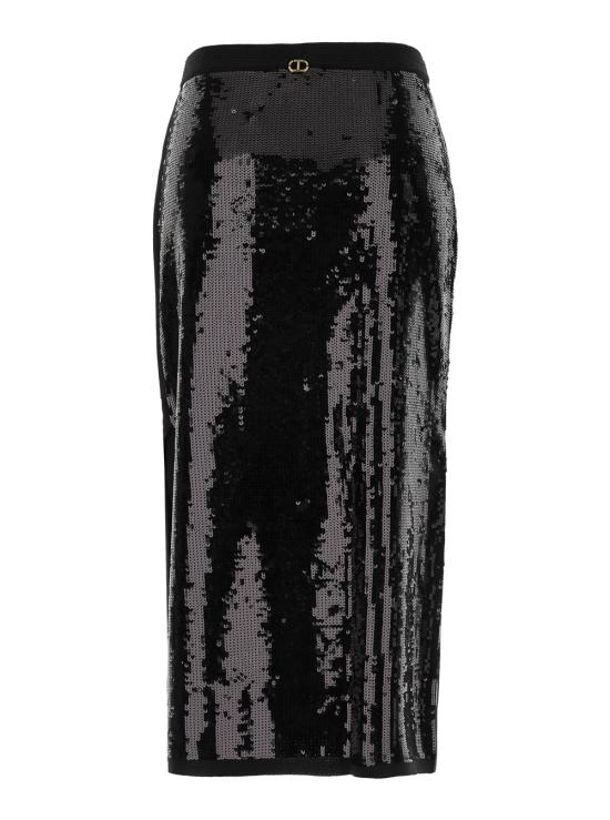  트윈셋 롱 스커트 242TT314200006 Black - TWINSET