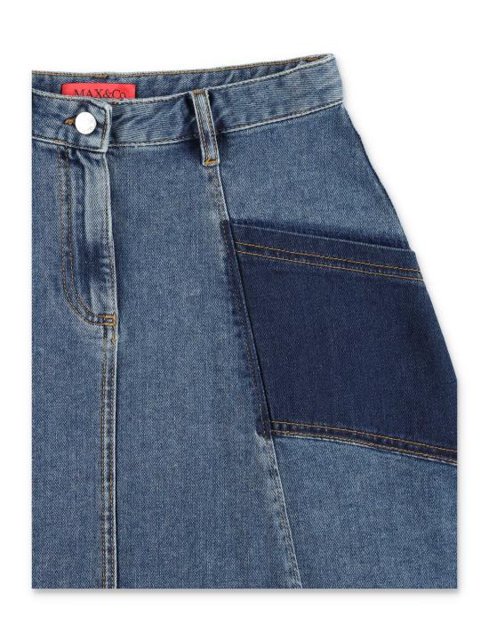 24FW [주니어] 막스마라 스커트 MX0069MX025 MX01 Denim - MAX MARA