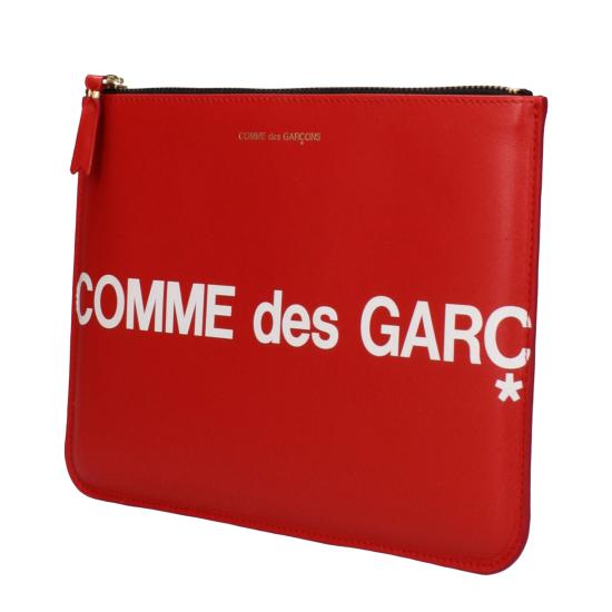  꼼데가르송 휴즈 로고 지갑 SA5100HLRED - COMME DES GARCONS