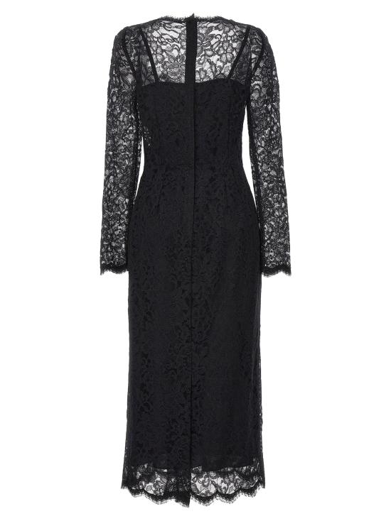 26FW 돌체앤가바나 원피스 F6AQGTHLUAHN0000 Black - DOLCE & GABBANA