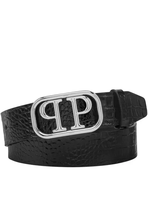  필립 플레인 가죽 벨트 MAL0053 PLE010N 0291