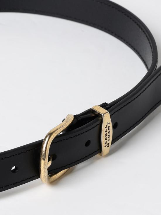 25FW 이자벨마랑 레귤러 벨트 CE014CFAA3B62A 01BK Black - ISABEL MARANT