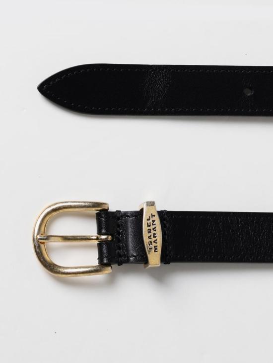 25FW 이자벨마랑 레귤러 벨트 CE014CFAA3B62A 01BK Black - ISABEL MARANT