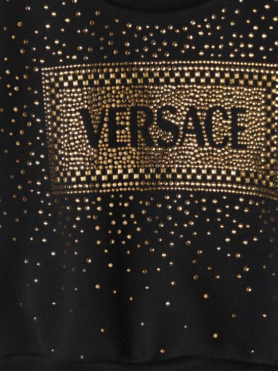 25FW [키즈] 베르사체 트레이닝 상의 10004911A11462 2B130 Black - VERSACE