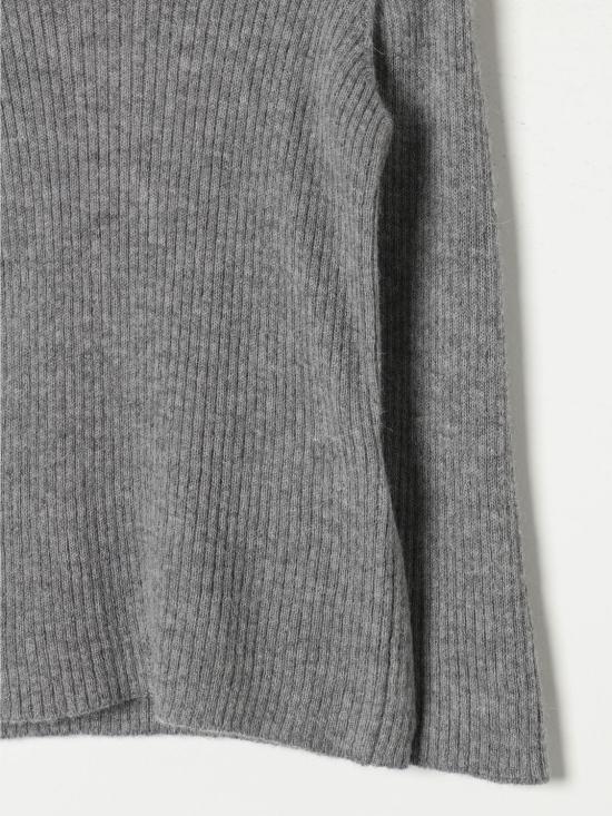 25FW [키즈] 일 구포 터틀넥 니트 MA472EM437 74 Steel - IL GUFO