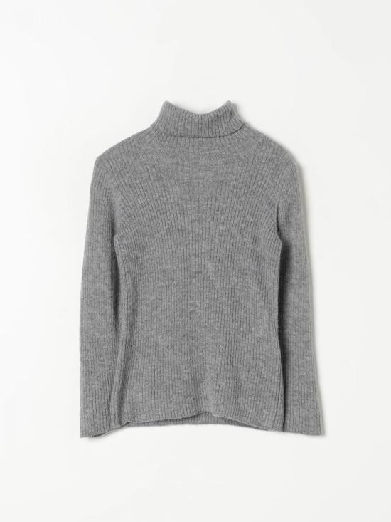 25FW [키즈] 일 구포 터틀넥 니트 MA472EM437 74 Steel