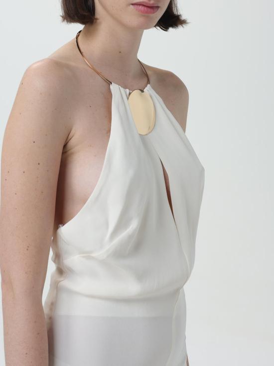  시모나 코르셀리니 롱 원피스 TU003 0359 White - SIMONA CORSELLINI