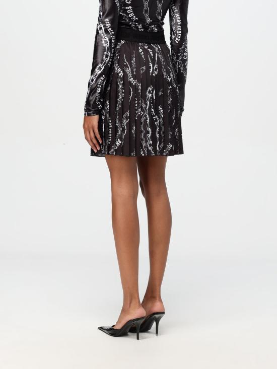 24FW 베르사체 숏 스커트 77HAE820NS525 899 Black - VERSACE