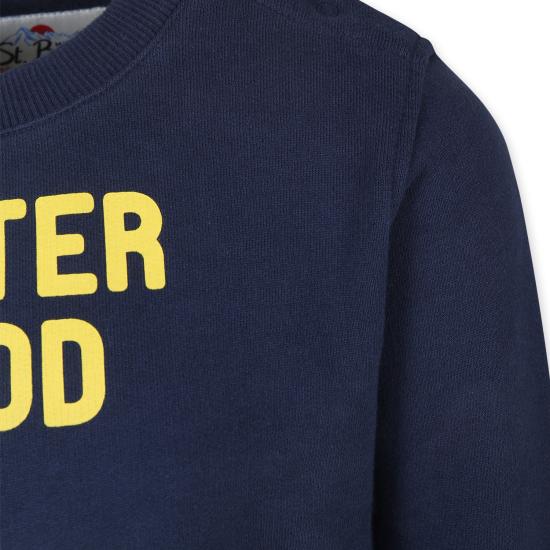 25FW [키즈] 세인트바쓰 풀오버 HUT0004 01213G BLUE - MC2 SAINT BARTH