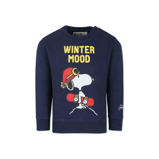 25FW [키즈] 세인트바쓰 풀오버 HUT0004 01213G BLUE