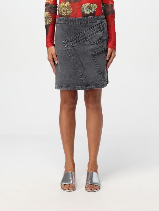25FW JW앤더슨 데님 스커트 DK0020PG1195 929 Grey