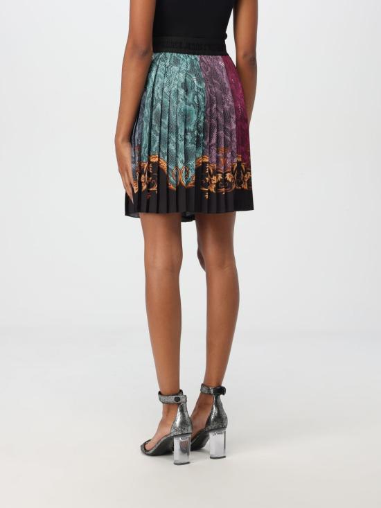 24FW 베르사체 숏 스커트 77HAE8P1NS545 477 Multicolor - VERSACE