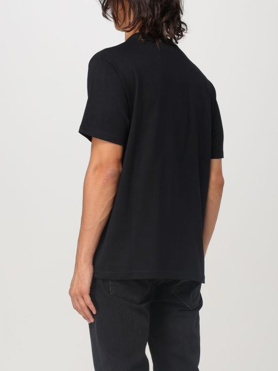  저스트까발리 반팔 티셔츠 77OAHA02CJ718 899 Black - JUST CAVALLI