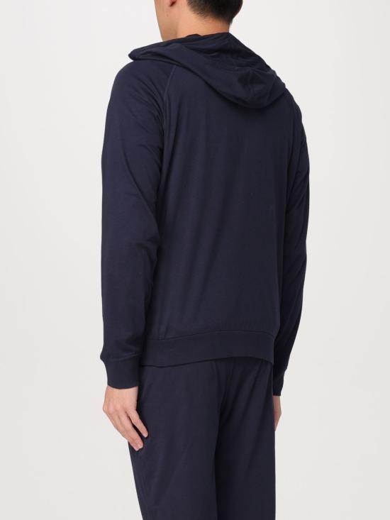 25FW 폴 스미스 코튼 저지 후드티  M1A500MAU279B 48 Blue - PAUL SMITH