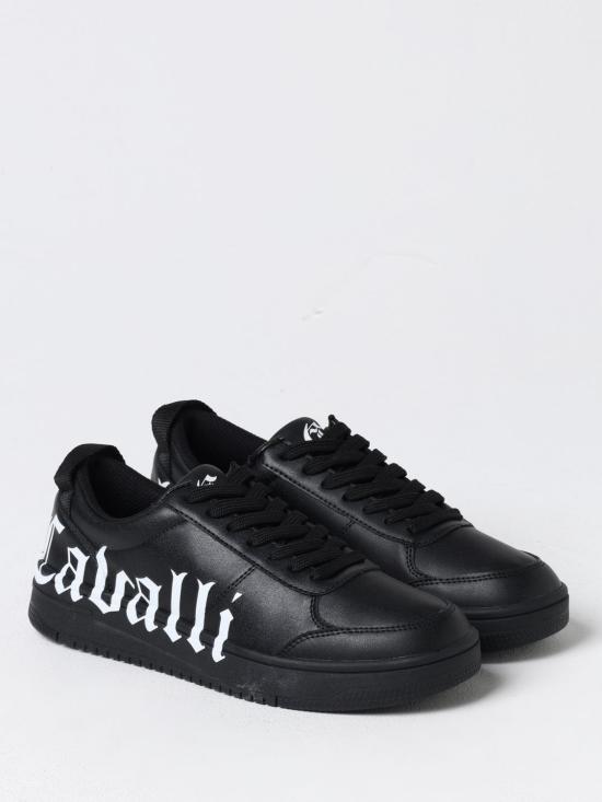  저스트까발리 스니커즈 77QA3SM5ZP397 899 Black - JUST CAVALLI