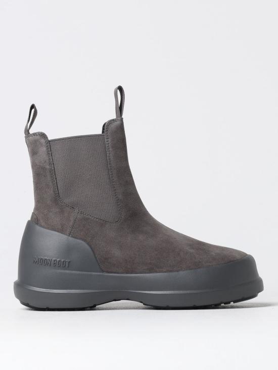 25FW 문부츠 루나 스웨이드 첼시 부츠 80D2480050 005 Grey