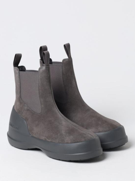 25FW 문부츠 루나 스웨이드 첼시 부츠 80D2480050 005 Grey - MOON BOOT