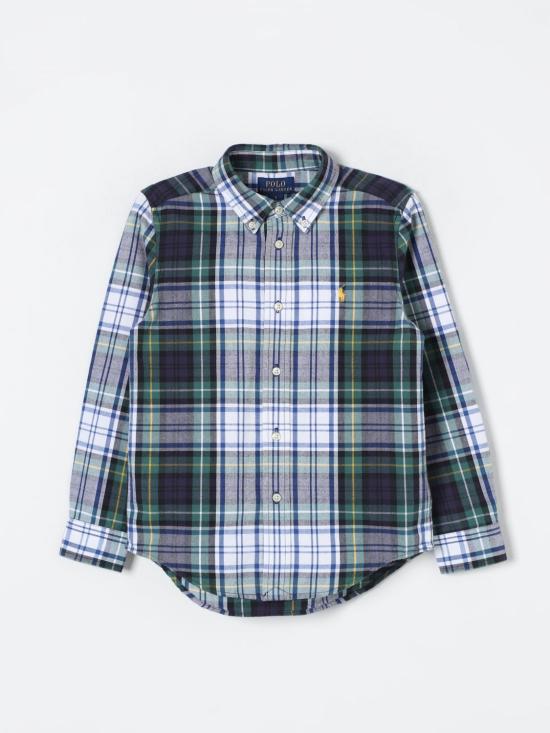 25FW [키즈] 폴로 랄프로렌 데님 셔츠 322952201 002 Milk