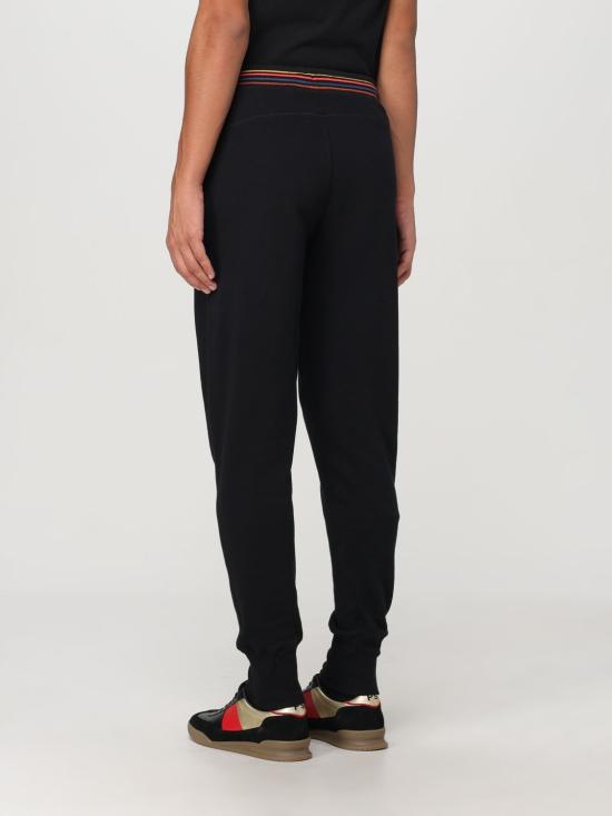 25FW 폴 스미스 아티스트 스트라이프 코튼 라운지 팬츠  M1A373MAU807 79 Black 1 - PAUL SMITH