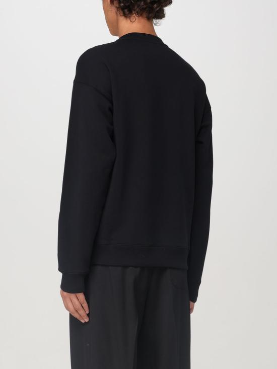 25FW 모스키노 긴팔 티셔츠 17015228 1555 Black - MOSCHINO