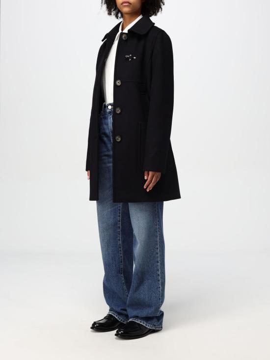 25FW 페이 코트 NAW54493060WIL B999 Black - FAY