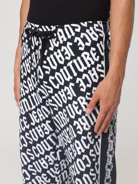  베르사체 트레이닝/조거 팬츠 77GAAE08CF21E L01 Black - VERSACE