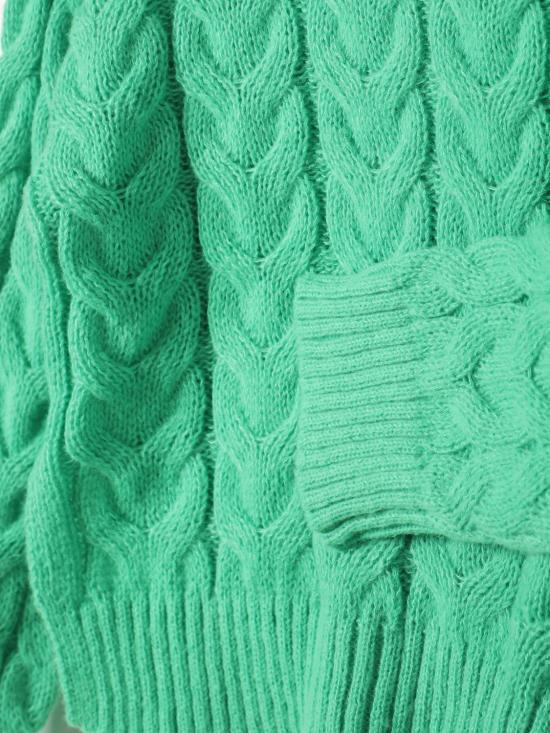 24FW [키즈] 스텔라 맥카트니 풀오버 TV9B60Z1529 739 Green - STELLA MCCARTNEY