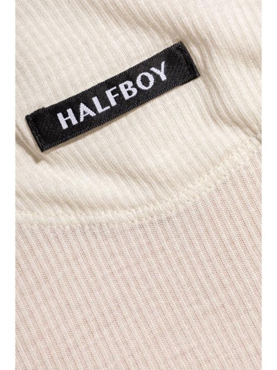  하프보이 민소매 티셔츠 HFW241WTTA067111 033 TURTLE DOVE - HALFBOY