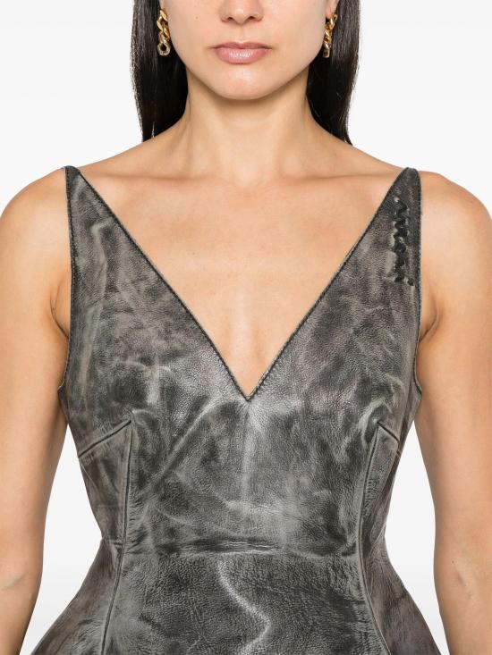  마르니 숏 원피스 ABMX1352S0ULV880 00N99 BLACK - MARNI