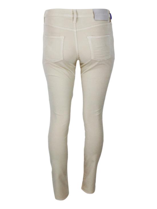 24FW 야콥코헨 스트레이트 팬츠 VQ00735S4118 A34 Beige - JACOB COHËN