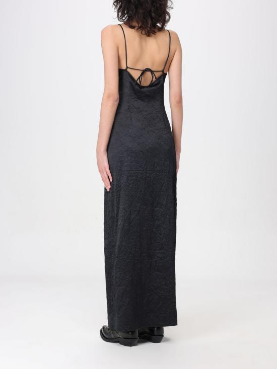  가니 롱 원피스 F8689 099 Black - GANNI