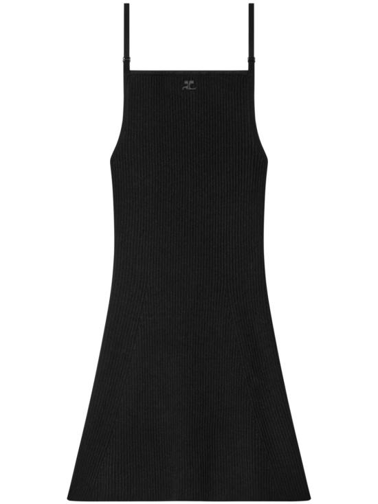 24FW 쿠레쥬 숏 원피스 324MRO441FI0001 Black