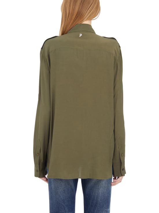  돈답 셔츠 IDC379IF0040DXXXDD633 Green - DONDUP