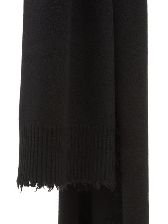 25FW 우마 왕 머플러/스카프 IUK0040UW900 Black - UMA WANG