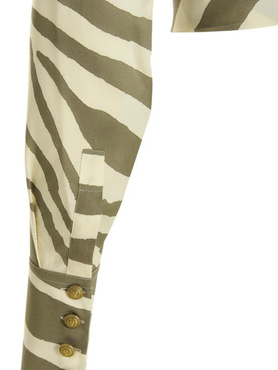  발망 블라우스 AF1HU105VC81GLU Multicolour - BALMAIN