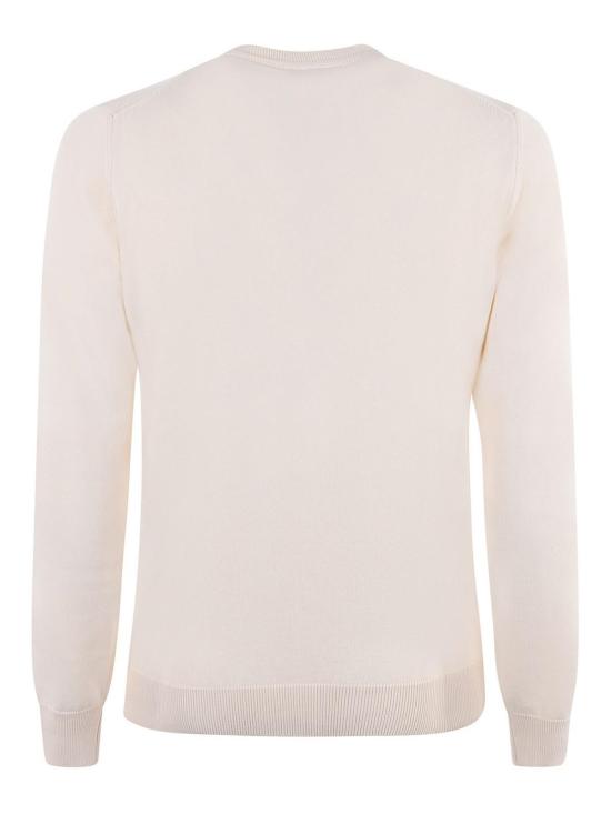  라코스테 스웨터 AH2193XFJ White - LACOSTE