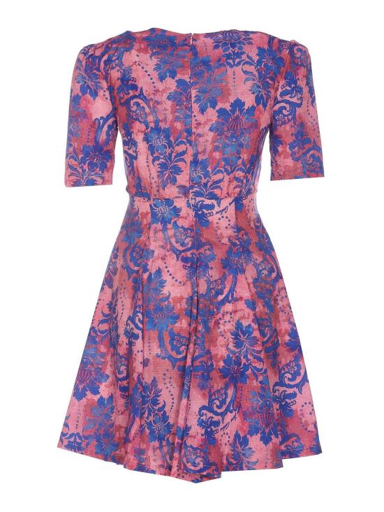  베르사체 미디 스커트 73HAO902NS169416 Purple - VERSACE