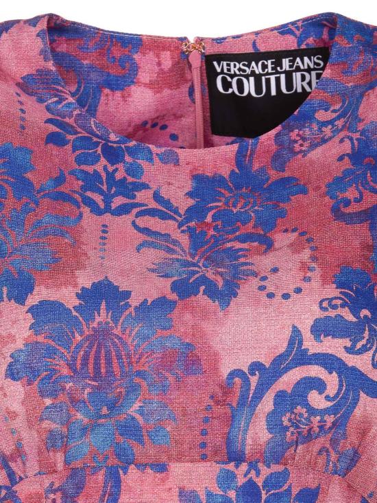  베르사체 미디 스커트 73HAO902NS169416 Purple - VERSACE