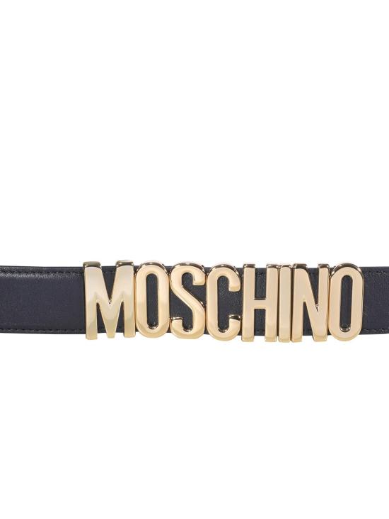  모스키노 레귤러 벨트 803580080555 Black - MOSCHINO