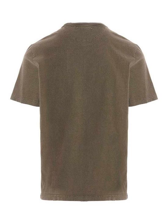 26FW 골든구스 반팔 티셔츠 GMP01220P00067135479 Green - GOLDEN GOOSE